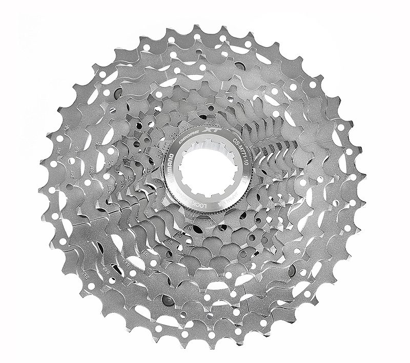 Žvaigždžių blokas galinis Shimano CS-M771-10 Deore XT