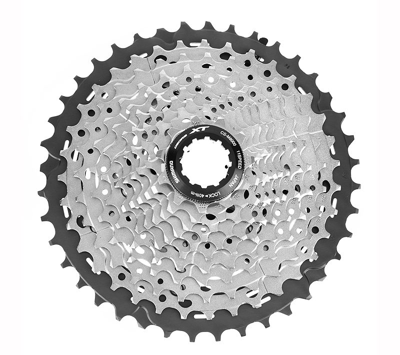 Žvaigždžių blokas galinis Shimano CS-M8000 Deore XT