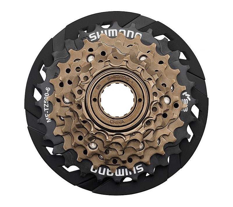 Žvaigždžių blokas galinis Shimano MF-TZ500-6 Tourney