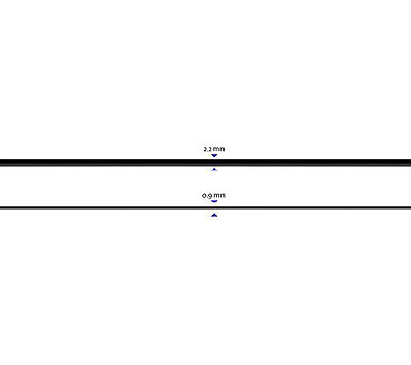 Stipinas Sapim CX-Ray J-Bend  2-2.3-0.9-2 x 282 mm