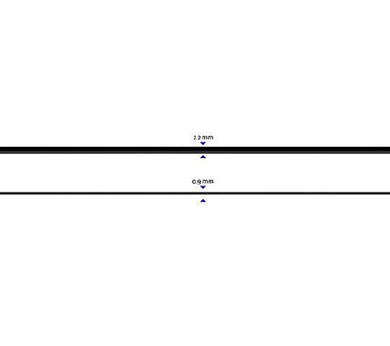 Stipinas Sapim CX-Ray Straight 2-2.3-0.9-2.0 x 286 mm