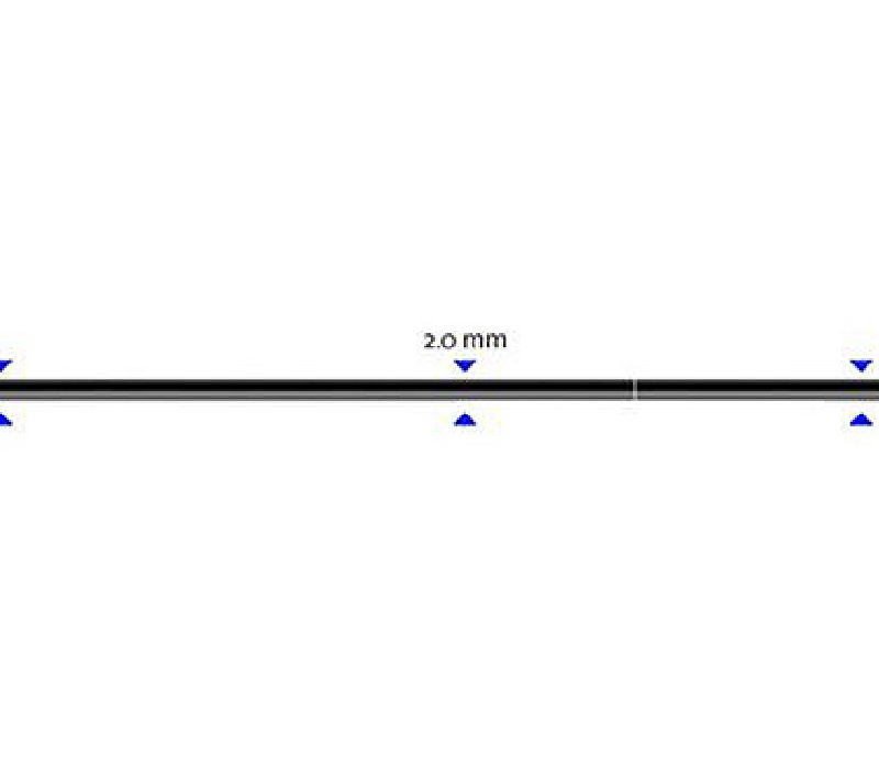 Stipinas Sapim Leader J-Bend  2 x 292 mm