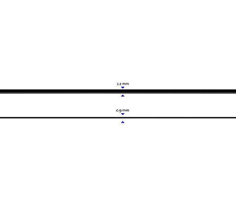 Stipinas Sapim CX-Ray Straight 2-2.3-0.9-2.0 x 300 mm