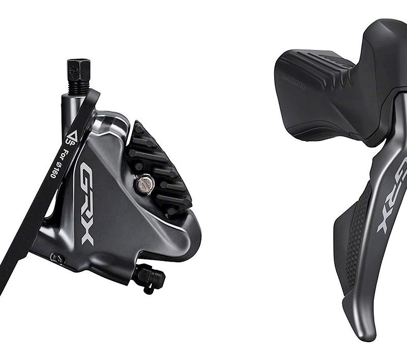 Stabdžių pavarų rankenėlė su hidrauliniais stabdžiais Shimano ST-RX815(R) BR-RX810(R) GRX Di2