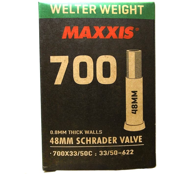 Kamera dviračiui Maxxis 700 x 33/50C; 28/29 x 1.30/2.00 Schrader 48 mm