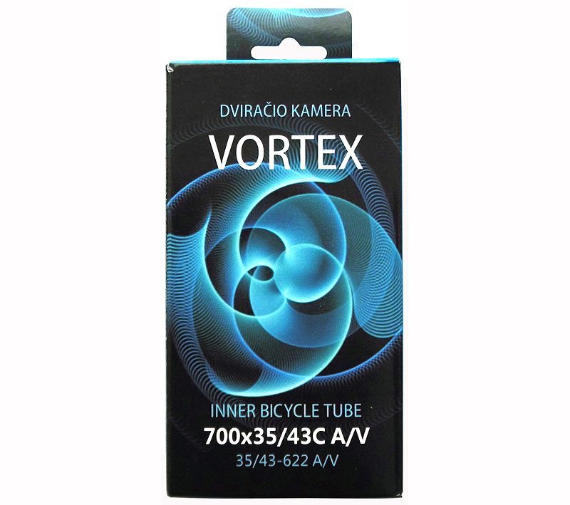 Kamera dviračiui Vortex 700 x 35/43C, A-V