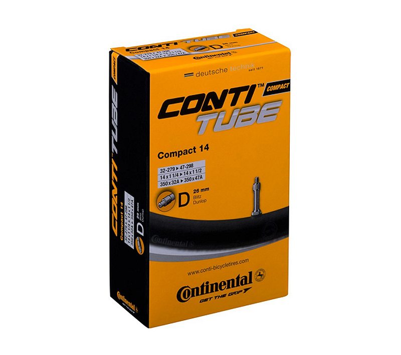Kamera dviračiui Continental 14 x 1.25/1.75 Dunlop 26 mm