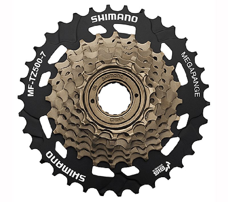 Žvaigždžių blokas galinis Shimano MF-TZ500