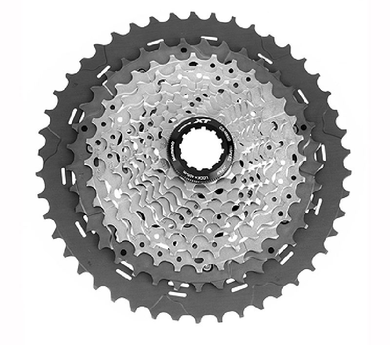 Žvaigždžių blokas galinis Shimano CS-M8000 XT