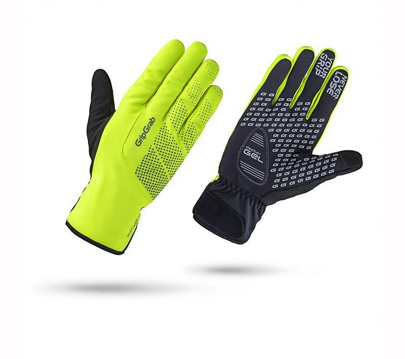 GripGrab žieminės pirštinės GripGrab Ride Hi-Vis Waterproof XL