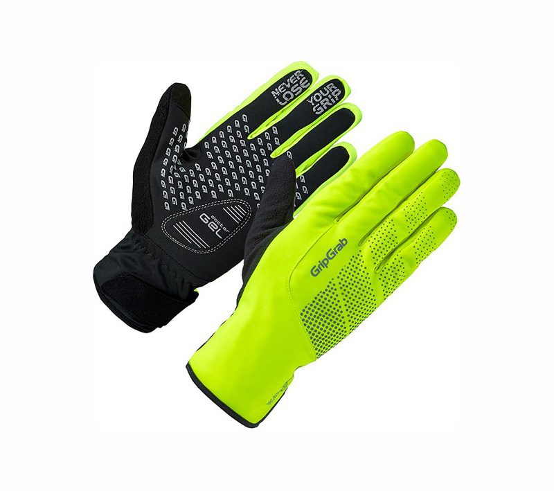 GripGrab žieminės pirštinės GripGrab Ride Hi-Vis Waterproof XXL