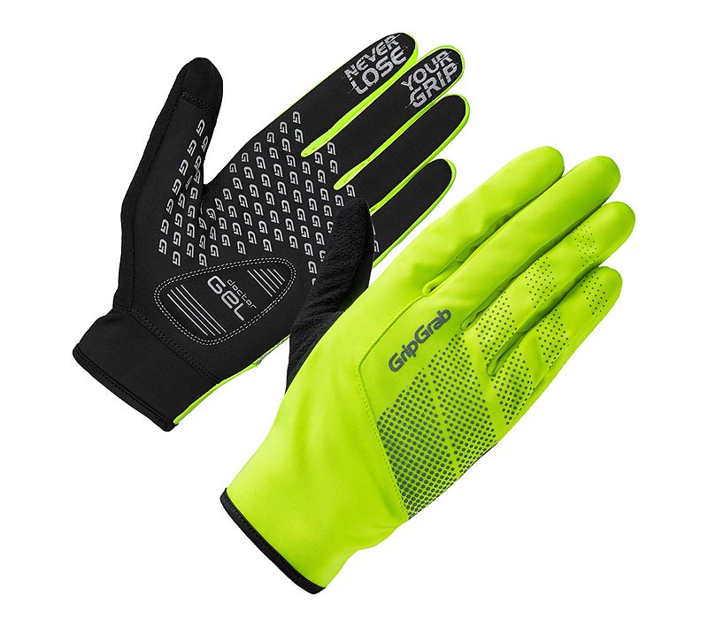 GripGrab žieminės pirštinės GripGrab Ride Hi-Vis Windproof Midseason XS