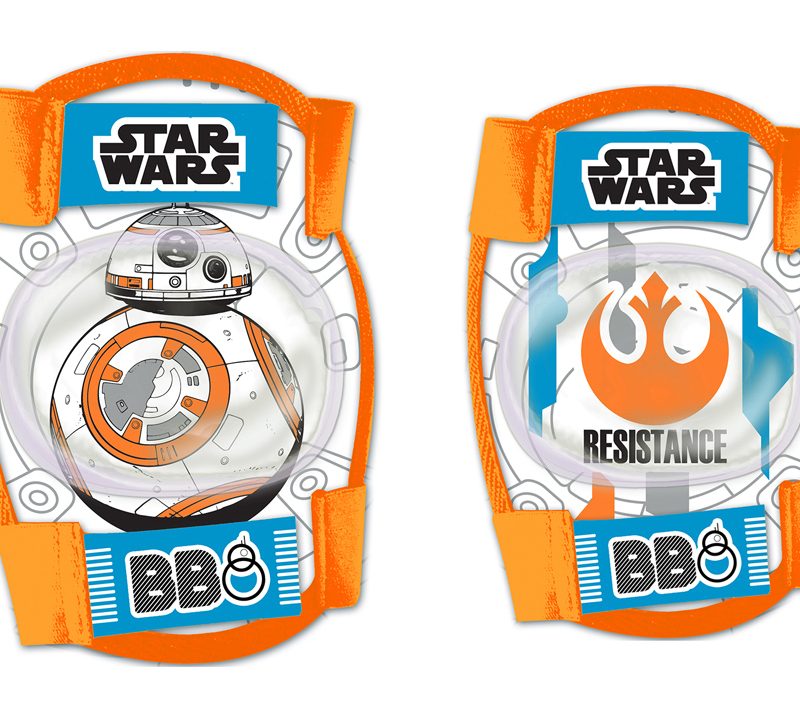 Apsauga keliams ir alkūnėms Seven Star Wars BB8