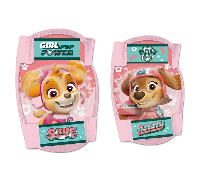 Apsauga keliams ir alkūnėms Seven Paw Patrol Girls