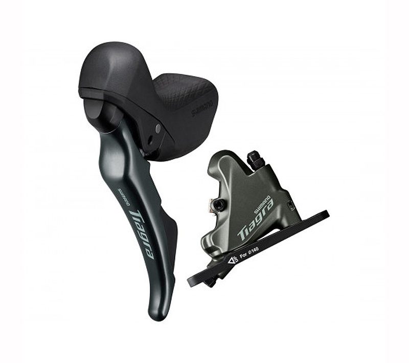 Stabdžių pavarų rankenėlė su hidrauliniais stabdžiais Shimano ST-R4720(9L) Tiagra, BR-4700(F)