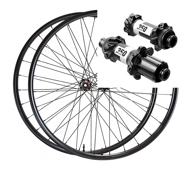 Ratų komplektas 29 Duke Lucky Jack SLS4 6ters 30 mm / DT 350 SP CL SRAM XD Boost