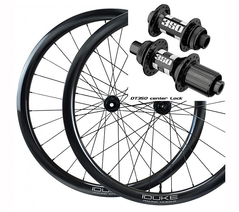 Ratų komplektas 700C Duke World Runner 38 R Gravel Disc Brake / DT 350 CL JB SRAM XDR