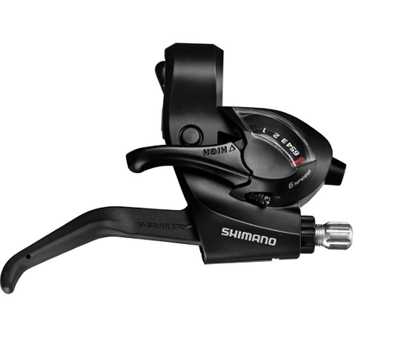 Pavarų stabdžių rankenėlė Shimano ST-EF41-6R