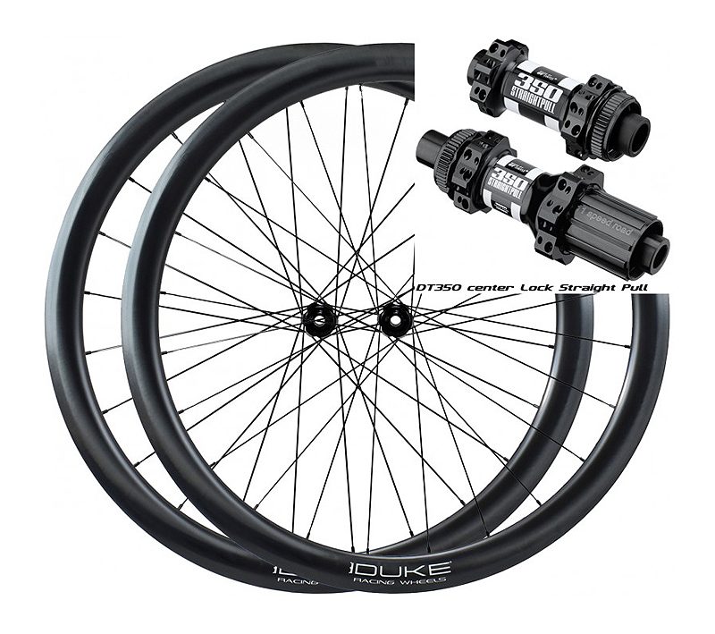 Ratų komplektas 700C Duke Baccara 42C SLS2 Disc Brake / DT 350 SP Shimano 11S