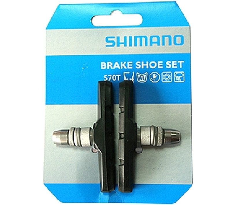 Stabdžių trinkelės V-brake Shimano S70T