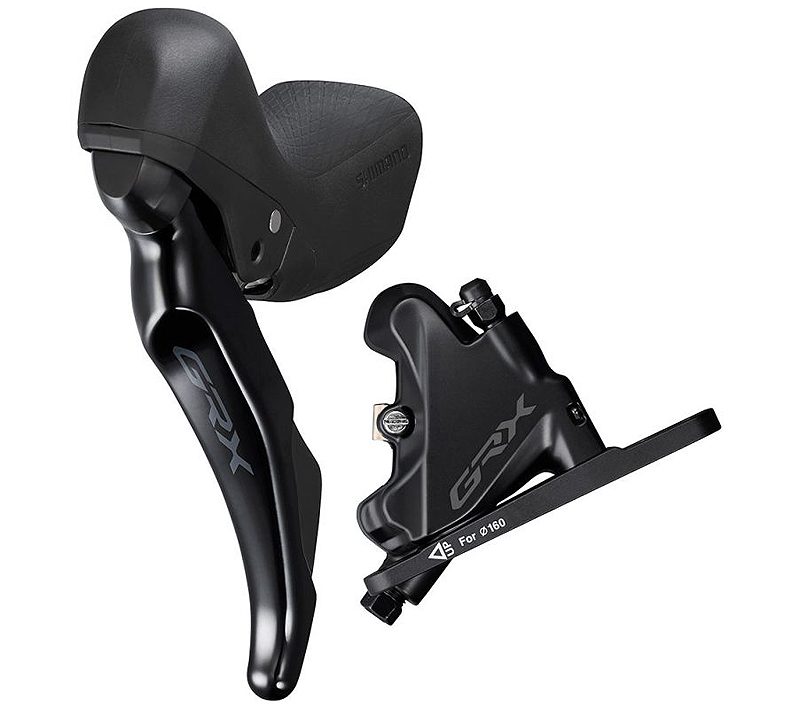 Stabdžių pavarų rankenėlė su hidrauliniais stabdžiais Shimano ST-RX400(L) BR-RX400(F) GRX