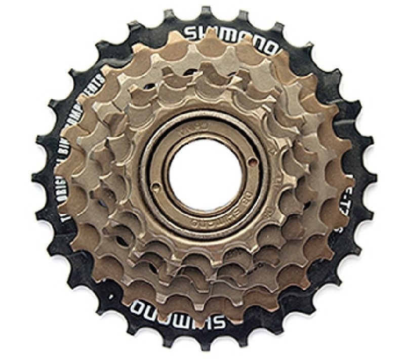 Žvaigždžių blokas galinis Shimano MF-TZ500-6