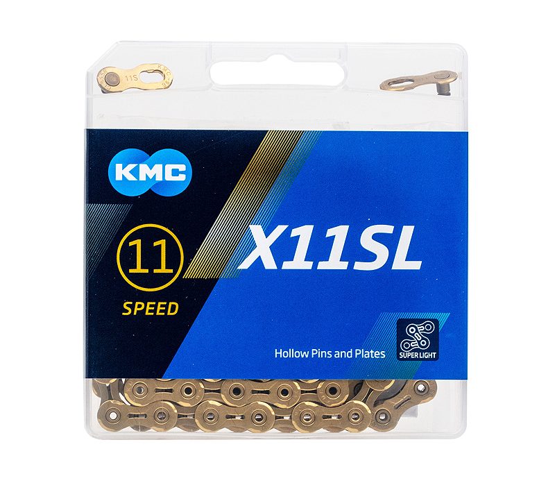 Grandinė KMC X11SL Ti-N Gold
