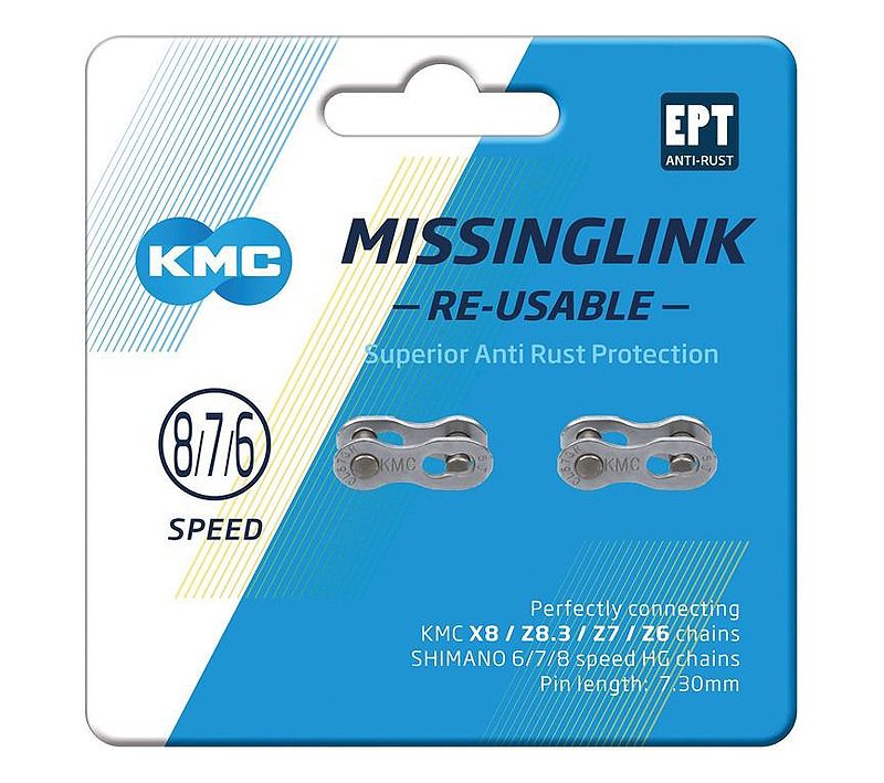 Grandinės sujungimas KMC MissingLink 7/8R EPT