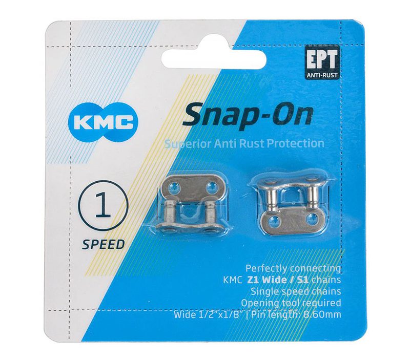 Grandinės sujungimas KMC Snap-On Wide EPT Silver