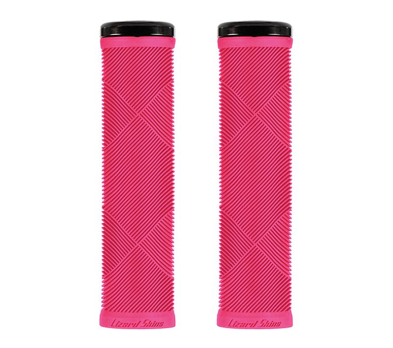 Vairo rankenėlės Lizard Skins Strata Single Lock-On Neon Pink
