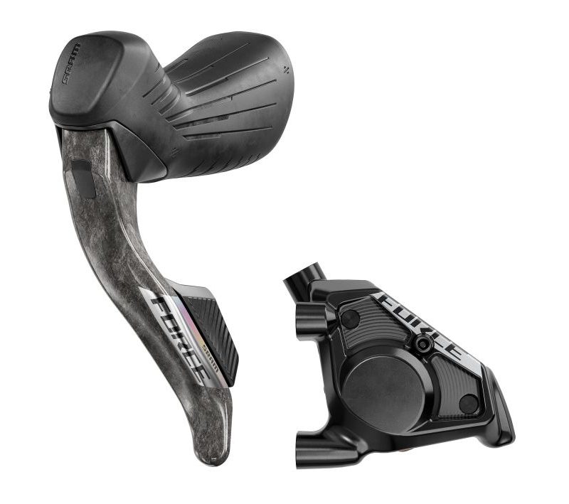 Stabdžių pavarų rankenėlė su hidrauliniais stabdžiais SRAM Force eTap AXS HRD E1
