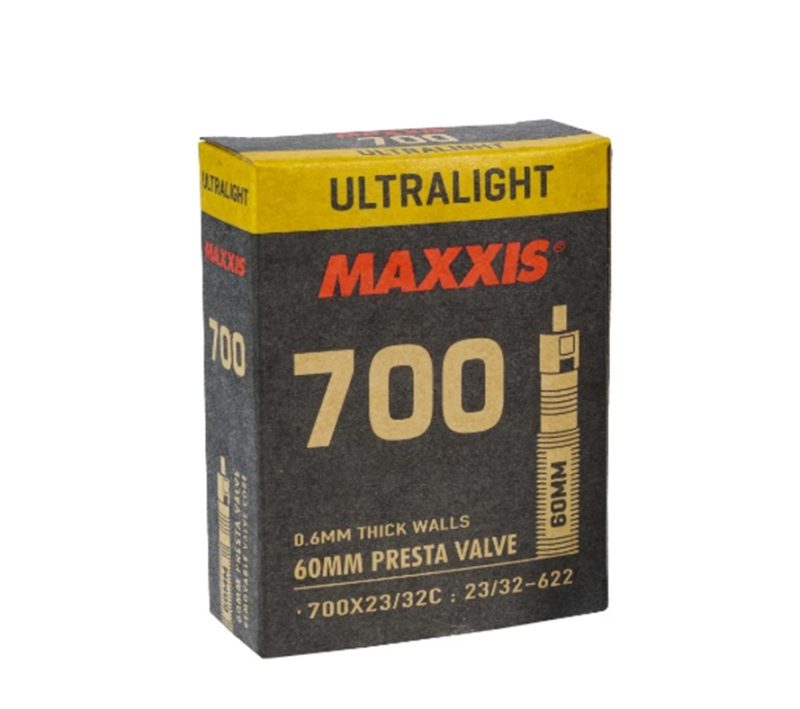 Kamera dviračiui Maxxis 700 x 23/32C Presta 60 mm
