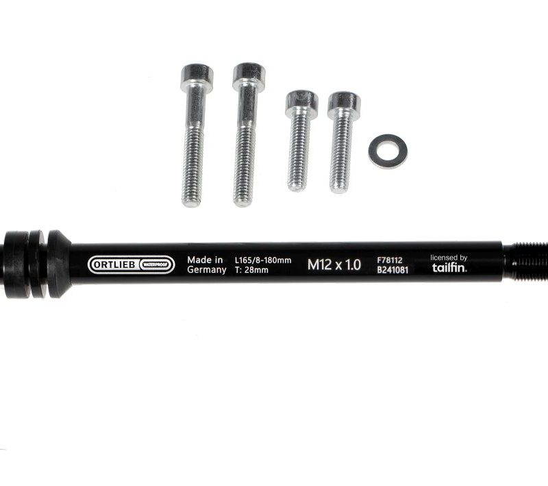 Perveriama ašis Ortlieb M6-Connector 1 mm