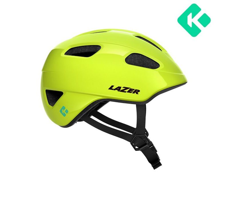 Šalmas dviratininkui Lazer Nutz 2.0 KinetiCore Flash Yellow