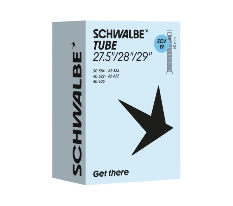 Kamera dviračiui Schwalbe 27.5/28/29 x 1.60/2.40 SCV19 Clik 60 mm