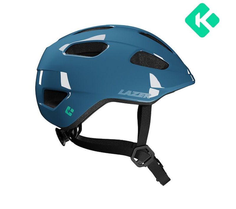 Šalmas dviratininkui Lazer Nutz 2.0 KinetiCore Steel Blue