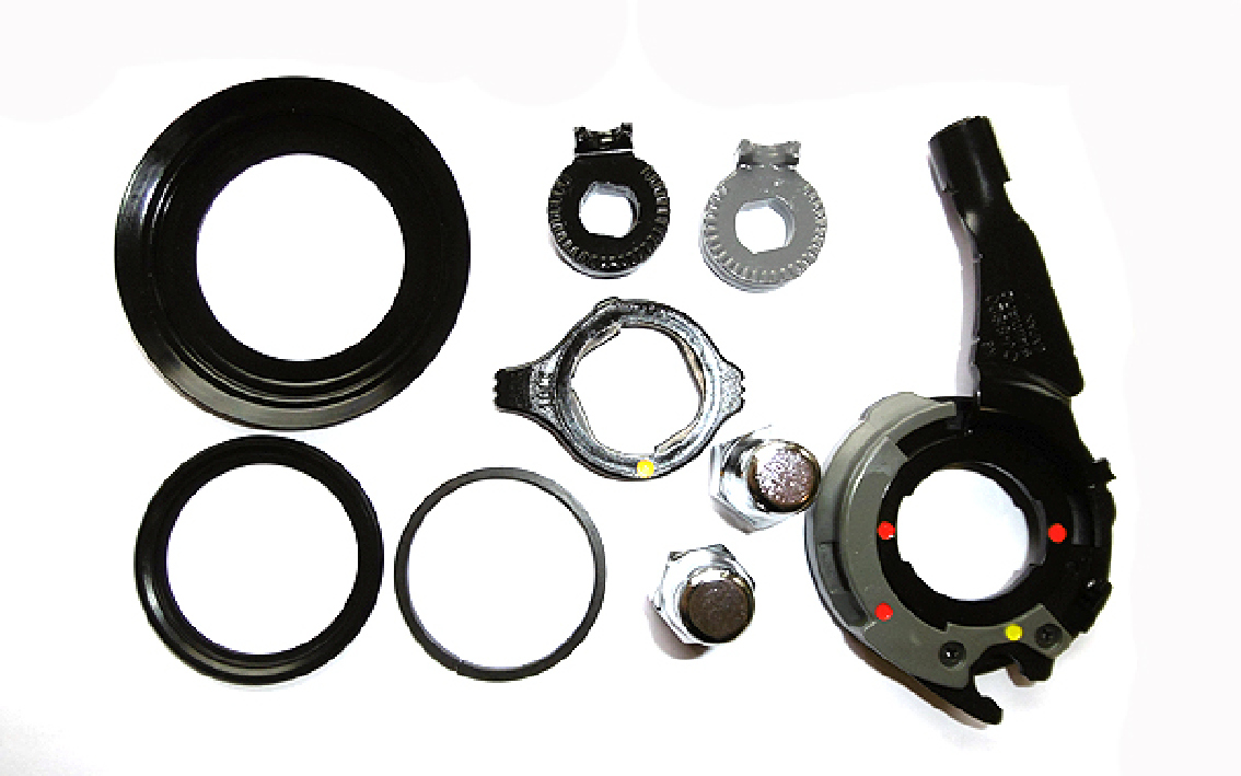 Stebulės galinės detalių komplektas Shimano Nexus 8 CJ-8S20