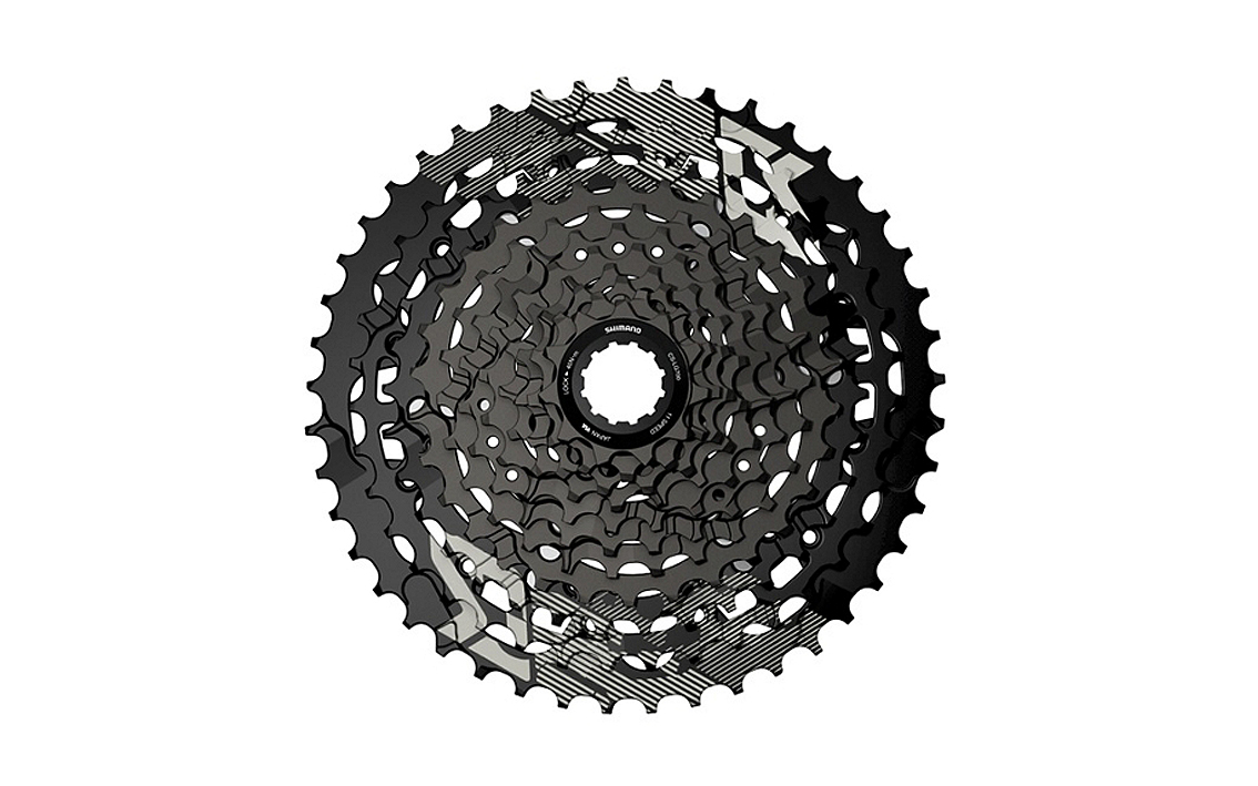 Žvaigždžių blokas galinis Shimano CS-LG CUES Linkglide