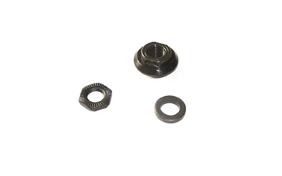 Konusas, veržlė ir tarpinė galinei stebulei Shimano FH-M525/529/756