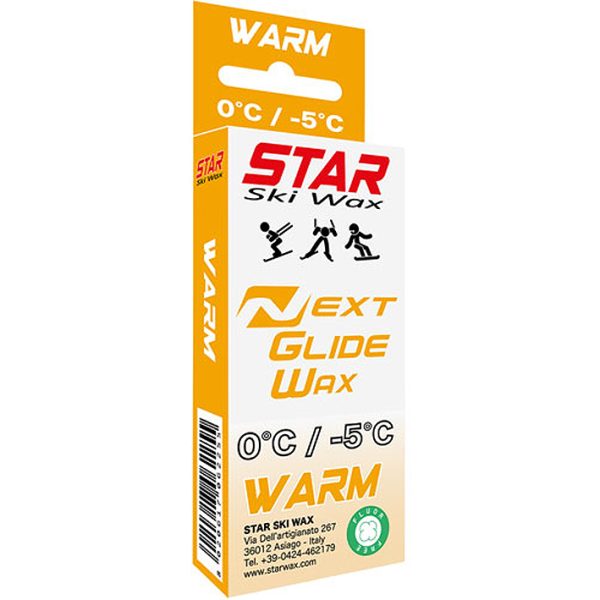 Vaškas slidėms Star Ski Wax Next Glide Warm