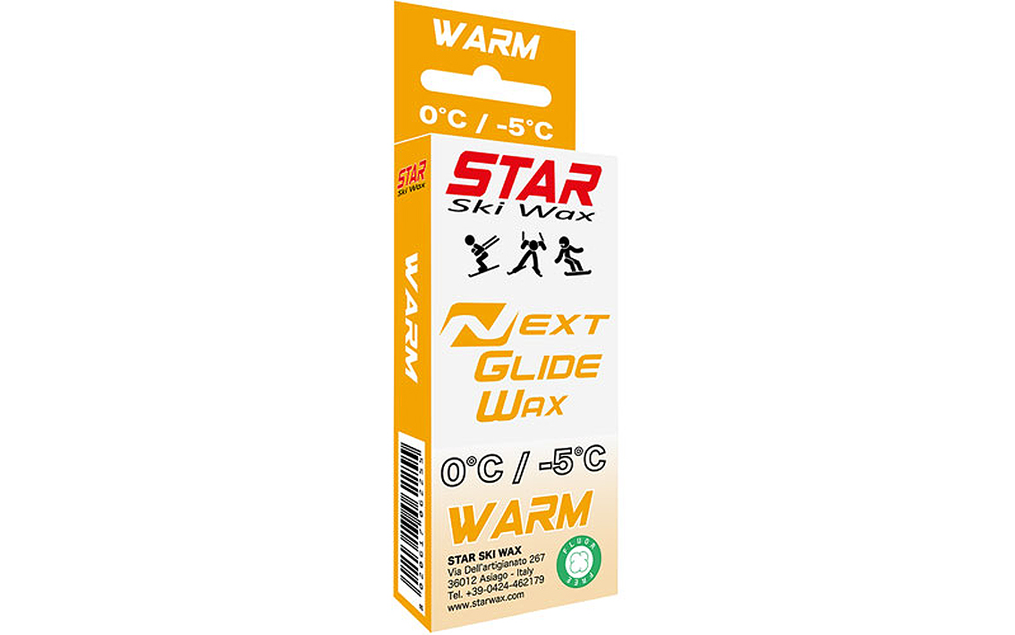 Vaškas slidėms Star Ski Wax Next Glide Warm