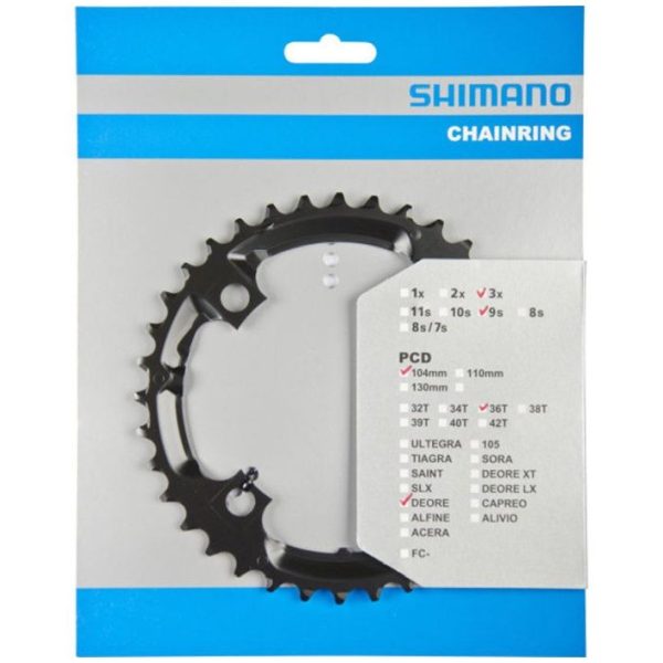 Žvaigždutė priekinė Shimano FC-M590 Deore