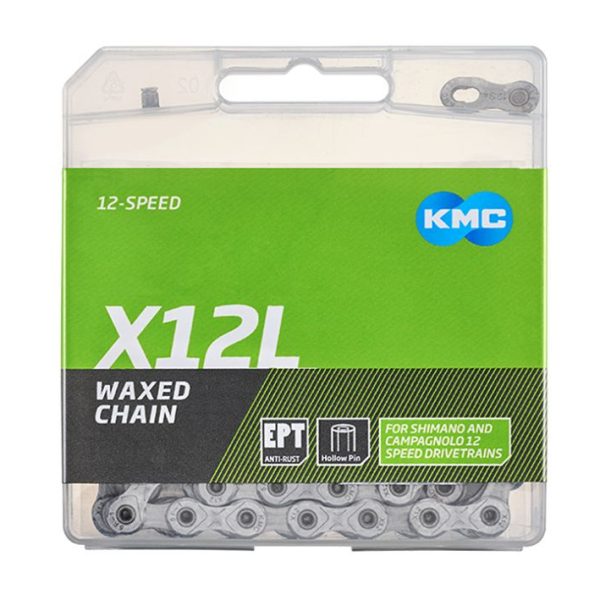 Grandinė KMC X12L Silver Waxed