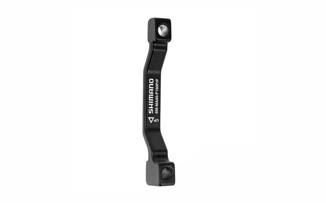 Diskinių stabdžių suporto adapteris Shimano SM-MA90-F180 Post/Post 160 mm