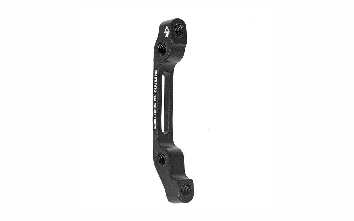Diskinių stabdžių suporto adapteris Shimano SM-MA90-F160 Post/Standard