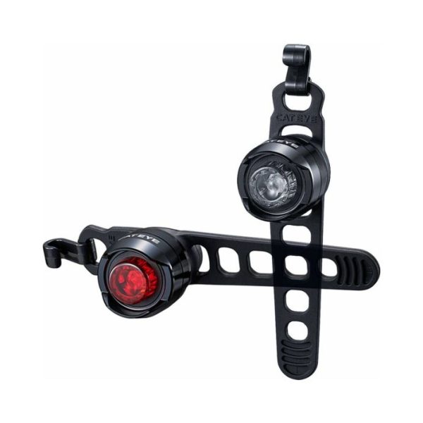 Žibintų komplektas Cat Eye Orb RC F/R (Micro USB/Micro USB)
