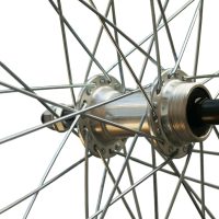Ratas galinis 24" Shining A-320 Nut MF 2