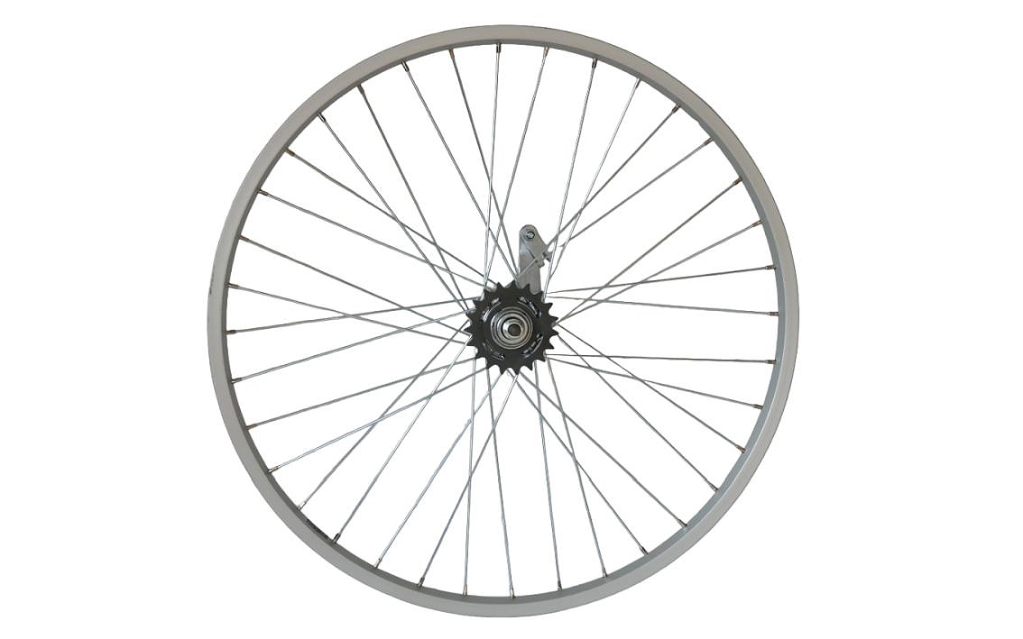 Ratas galinis Shining A-6N SS Velosteel 24"