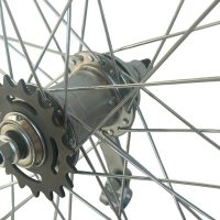 Ratas galinis 20" Shining 7A SS Velosteel 2