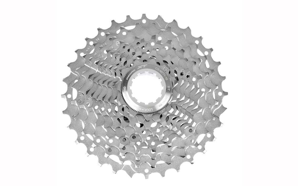 Žvaigždžių blokas galinis Shimano CS-M Deore XT